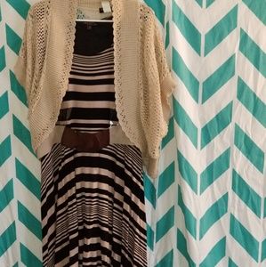 Hi-Low 2pc Dress Set